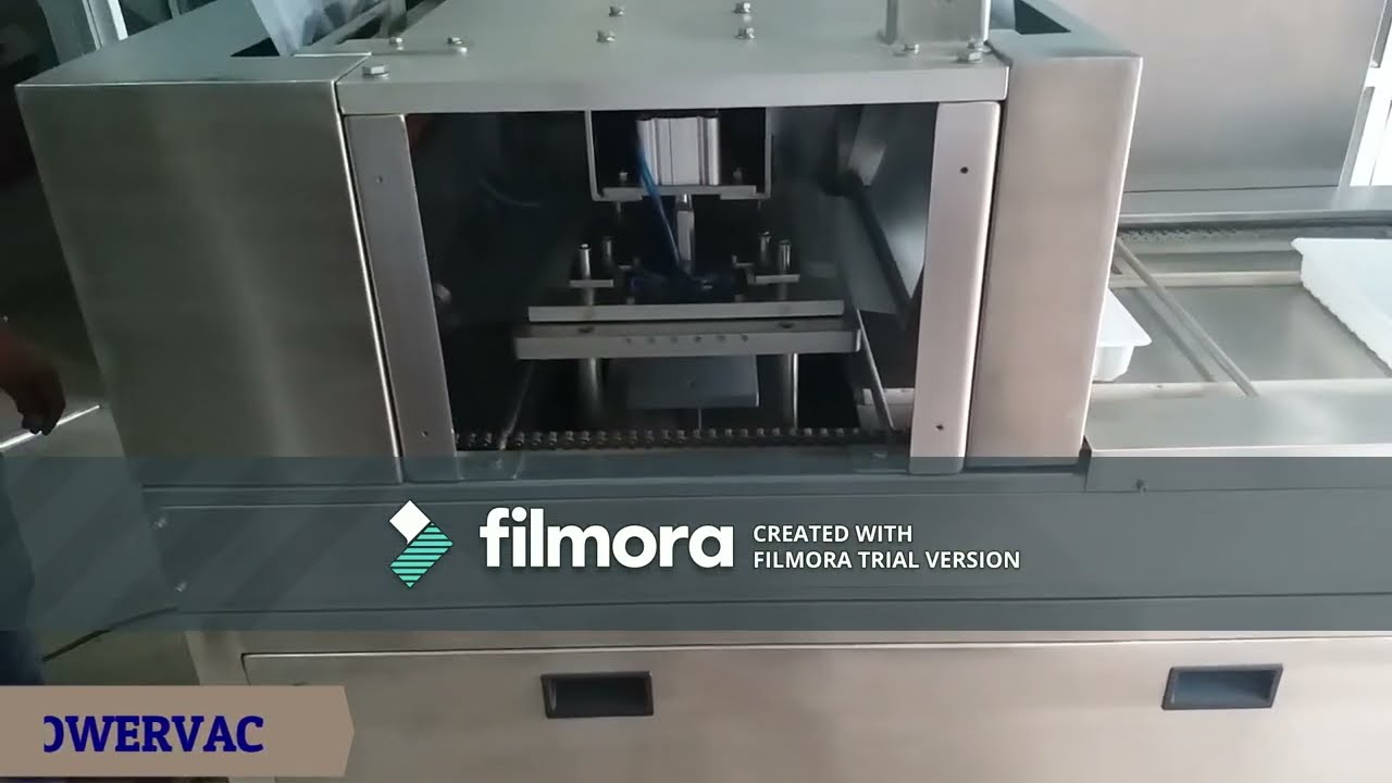 Automatic Food Tray Sealing Machine AVTS-500  #packing #sweet