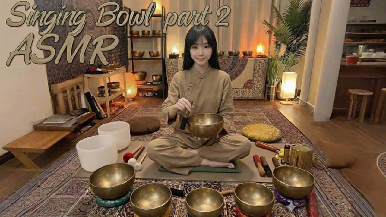 ASMR Meditation |Singing Bowls 頌缽放鬆與睡眠冥想 |  Chinese Cantonese廣東話 
