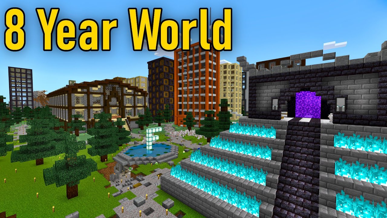 My Minecraft Survival City Tour