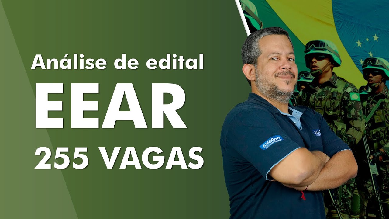 CONCURSO EEAR 2022 - An&aacute;lise de Edital - AlfaCon