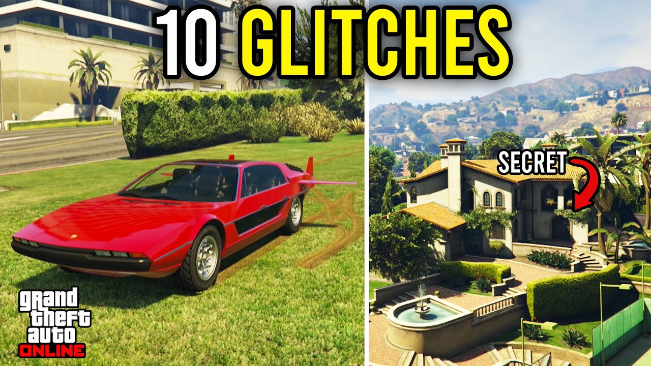 10 Glitches In GTA 5 Online #2