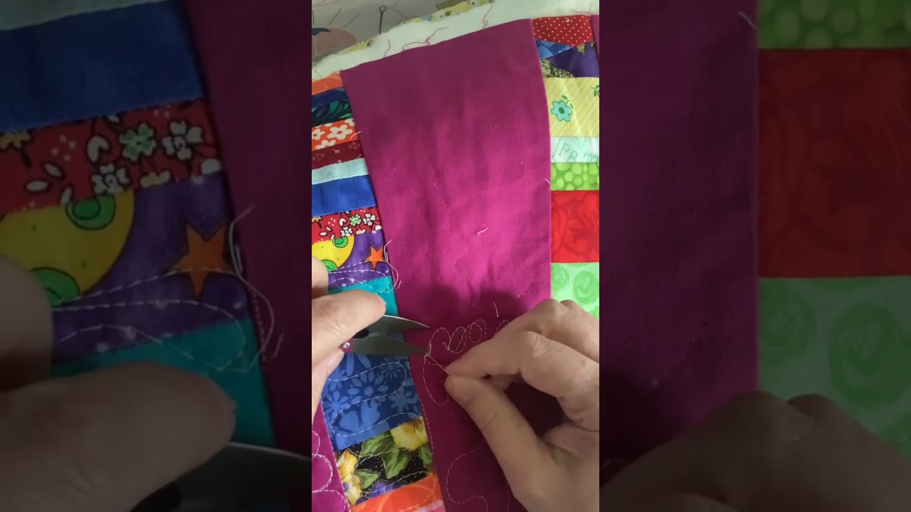 How i unpick my quilting