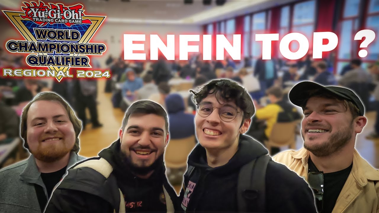 Je top enfin un tournois Yu-Gi-Oh !? (VLOG WCQ ROUEN)
