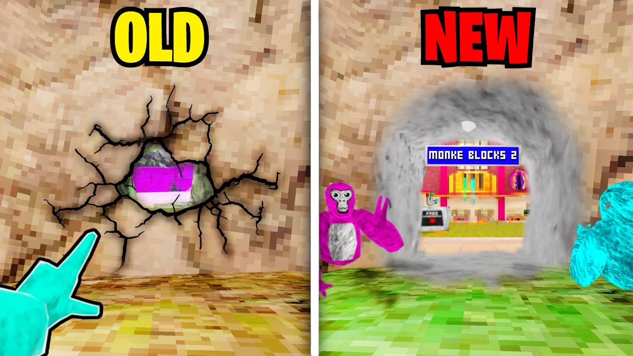 Testing OLD Gorilla Tag vs NEW Gorilla Tag…