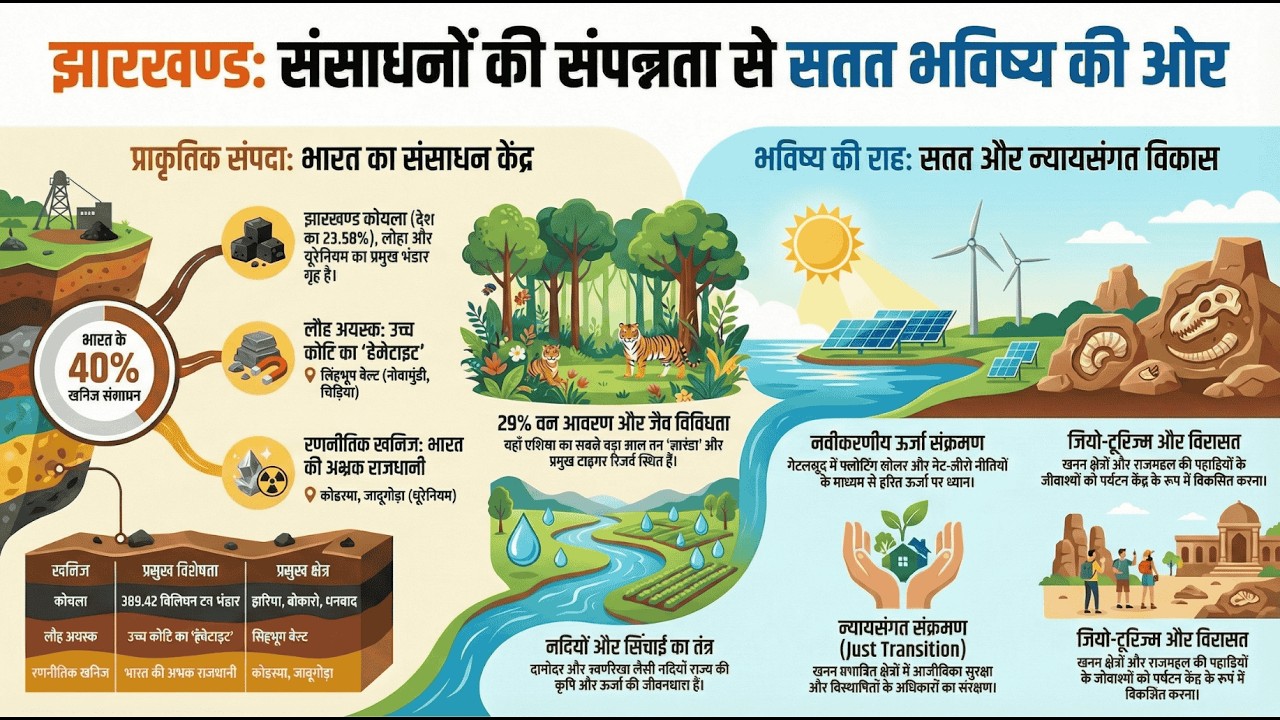 Jharkhand Important GK | झारखंड संसाधन, विकास और पर्यावरण | Exam Special