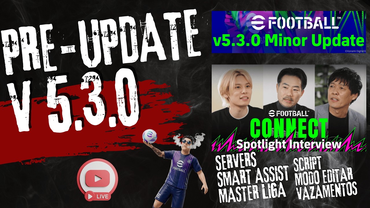 PRE ATUALIZAÇÃO V5.3.0 / ULTIMO DIA DA TEMPORADA / EFOOTBALL CONECT