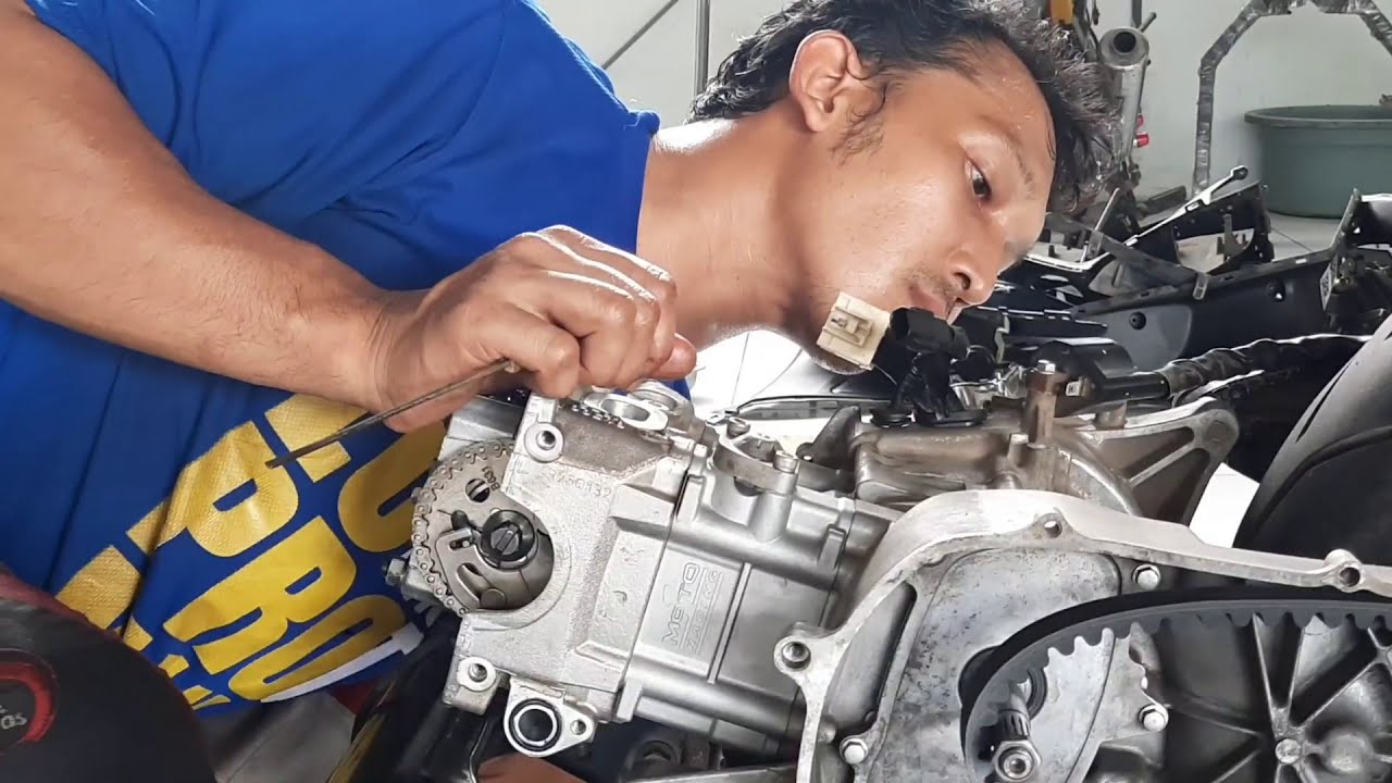 Cara pasang cylinder head dan blok 63.5 di motor AEROX || TIPS DAN TRIk