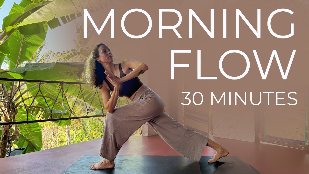 Morning Vinyasa Flow for Energy | 30 Min Morning Yoga Routine