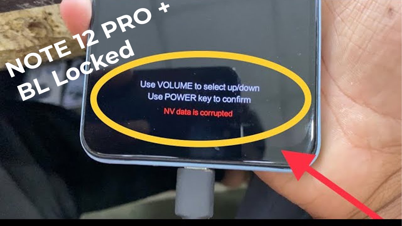 Redmi NOTE 12 PRO + Plus NVdata is Corrupted BL Locked como Resolver #redminote12 #ruby