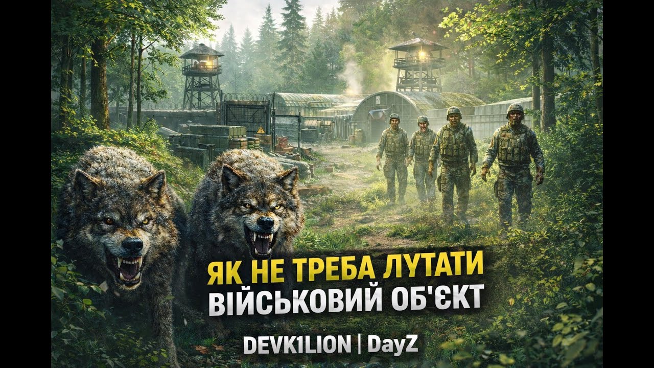 🌲 Як не треба лутати військовий об'єкт у DayZ