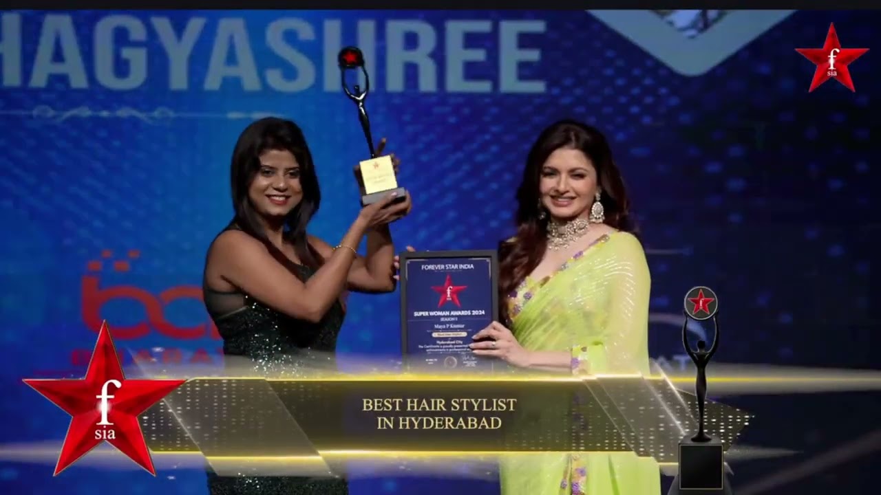 Congratulations to Ms. Maya P. Kumar  Visionary Woman Entrepreneur of the Year – Beauty & Aesthetics