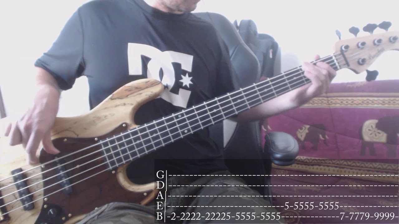 Tribute to Chester Bennington (Special Week) - 04 - Linkin Park - From The Inside [Bass Cover + Tab]