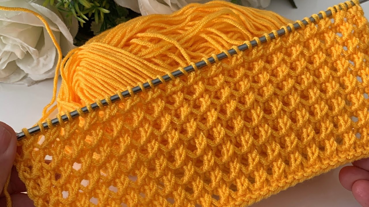 Muhteşem ♡ Kolay iki şiş örgü model anlatımı ♡ Bebek yeleği buluz hırka modeli ♡ Yazlık örgü modeli 