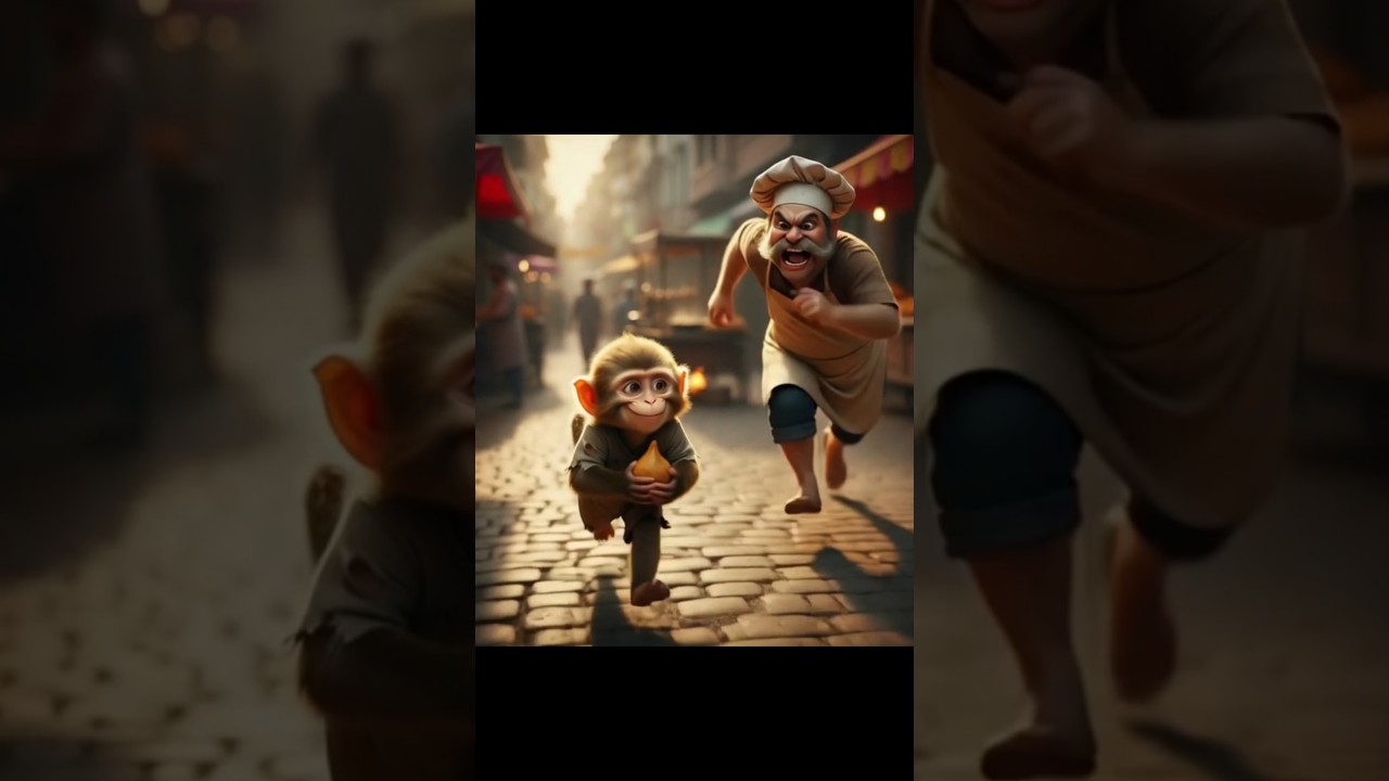 This monkey buys a car through his hard work 
