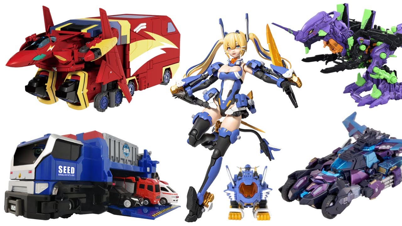 Анонсированы новые продукты! Job Labor, Basara Prime, Zoids x Eva, Transformers и многое другое!