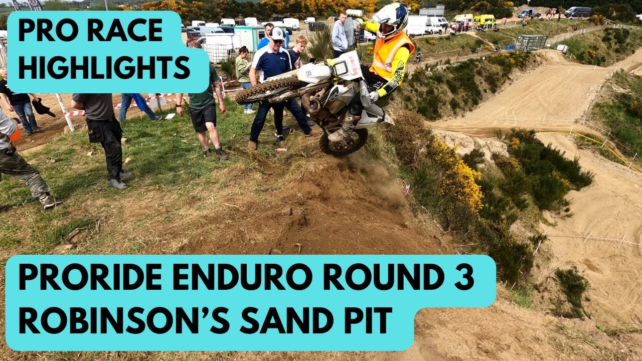 Proride Enduro at Robinson&rsquo;s MX Park Claudy | Pro & Experts Highlights and Hard Lines