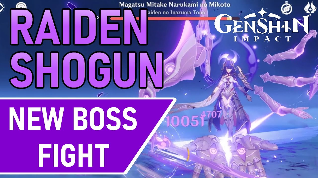 Ei vs Raiden Shogun Puppet - Final Boss Fight - 