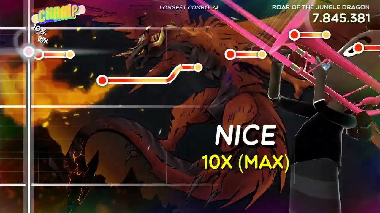 [Trombone Champ Custom Chart] DM Dokuro - Roar of The Jungle Dragon