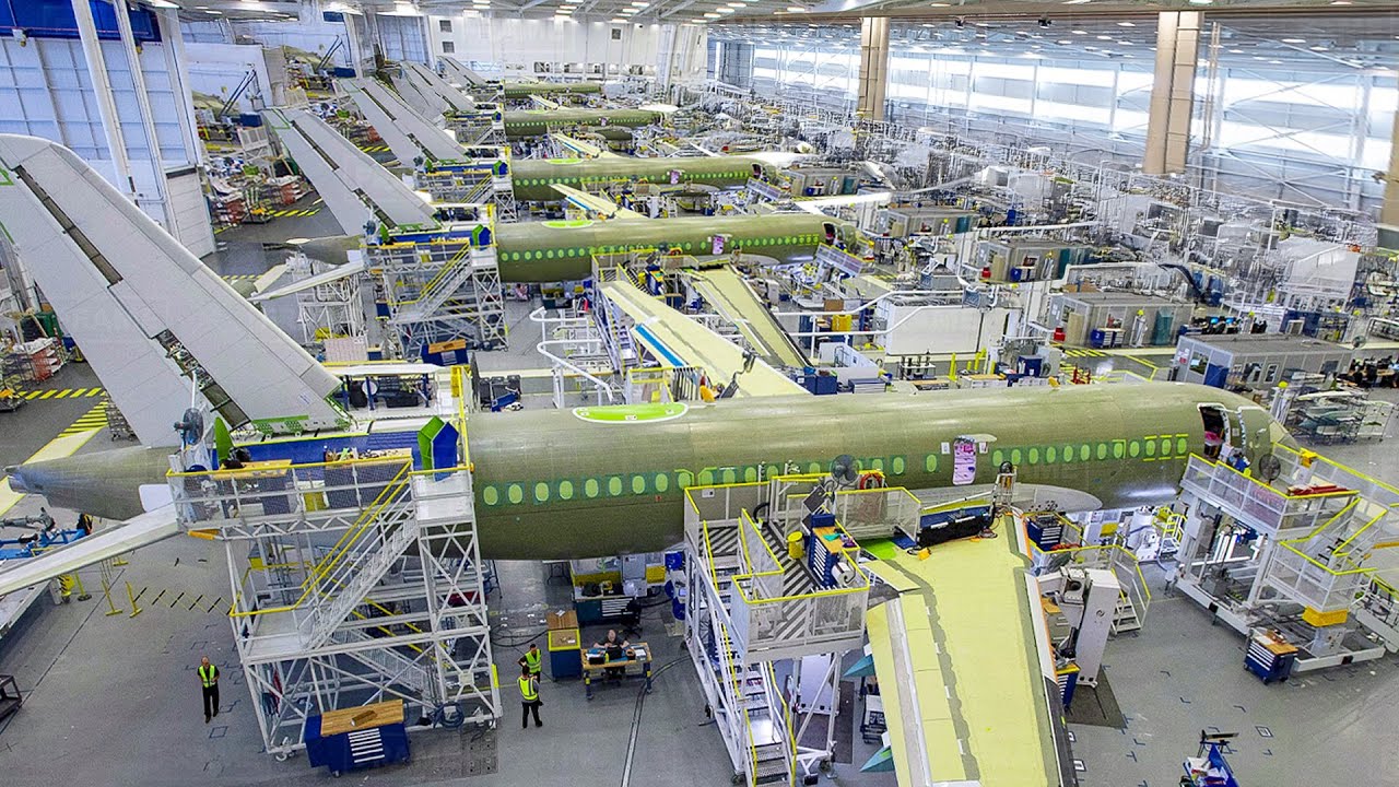 Inside Europe's Most Advanced Factory Assembling The Brand-New Airbus 321XLR