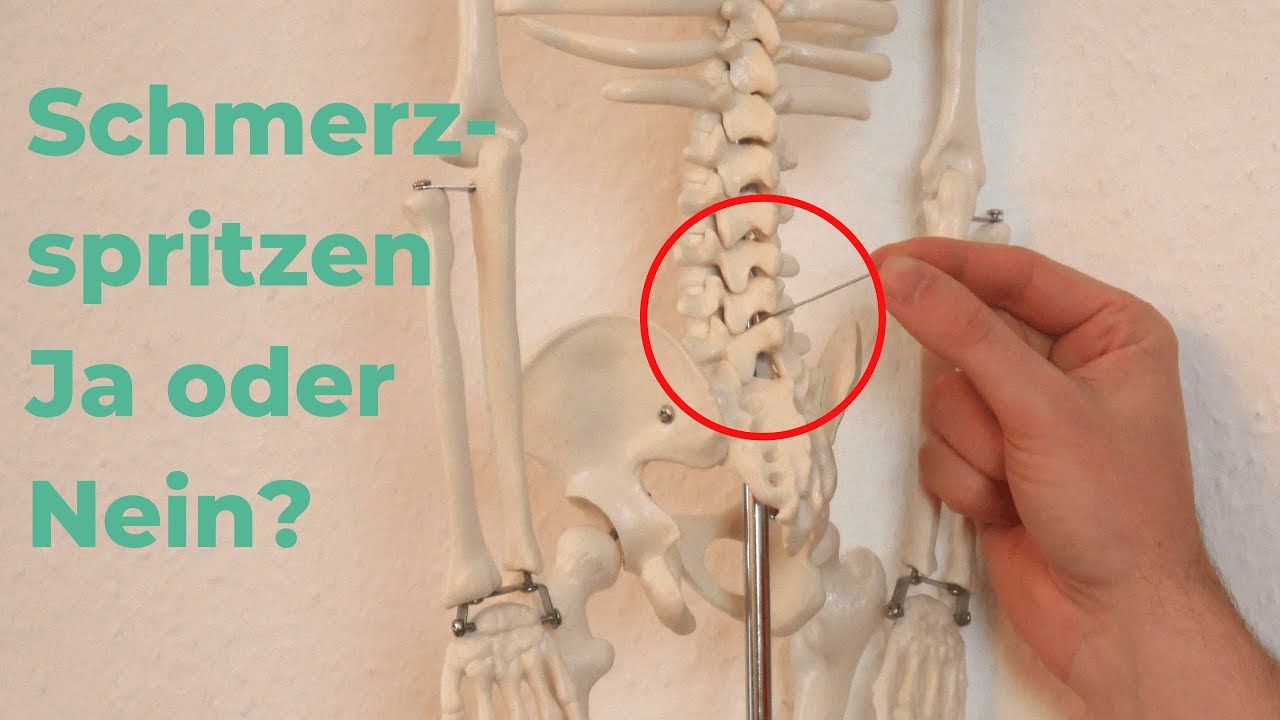 Schmerzspritzen gegen Gelenks- und Rückenbeschwerden - hilfreich oder Unsinn?Spritze Final
