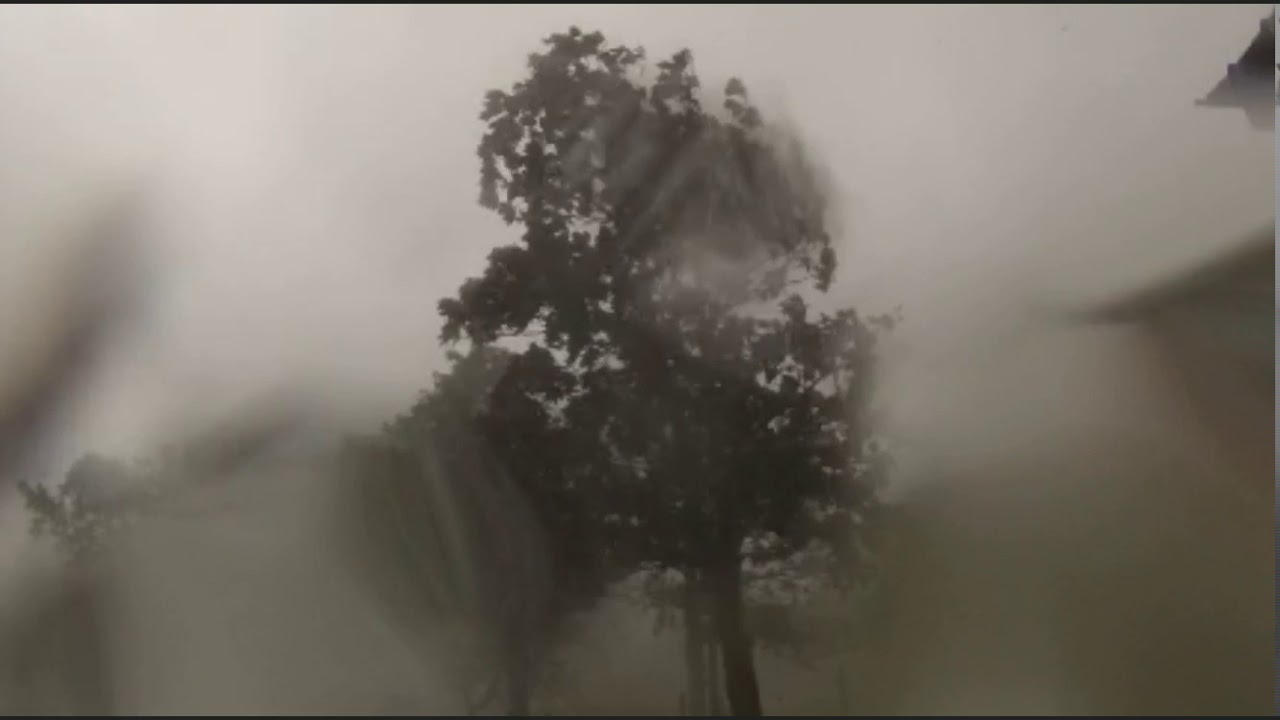 RAW GoPro Video INSIDE THE EDGE of The Franklin, TX EF3 TORNADO 4-13-19