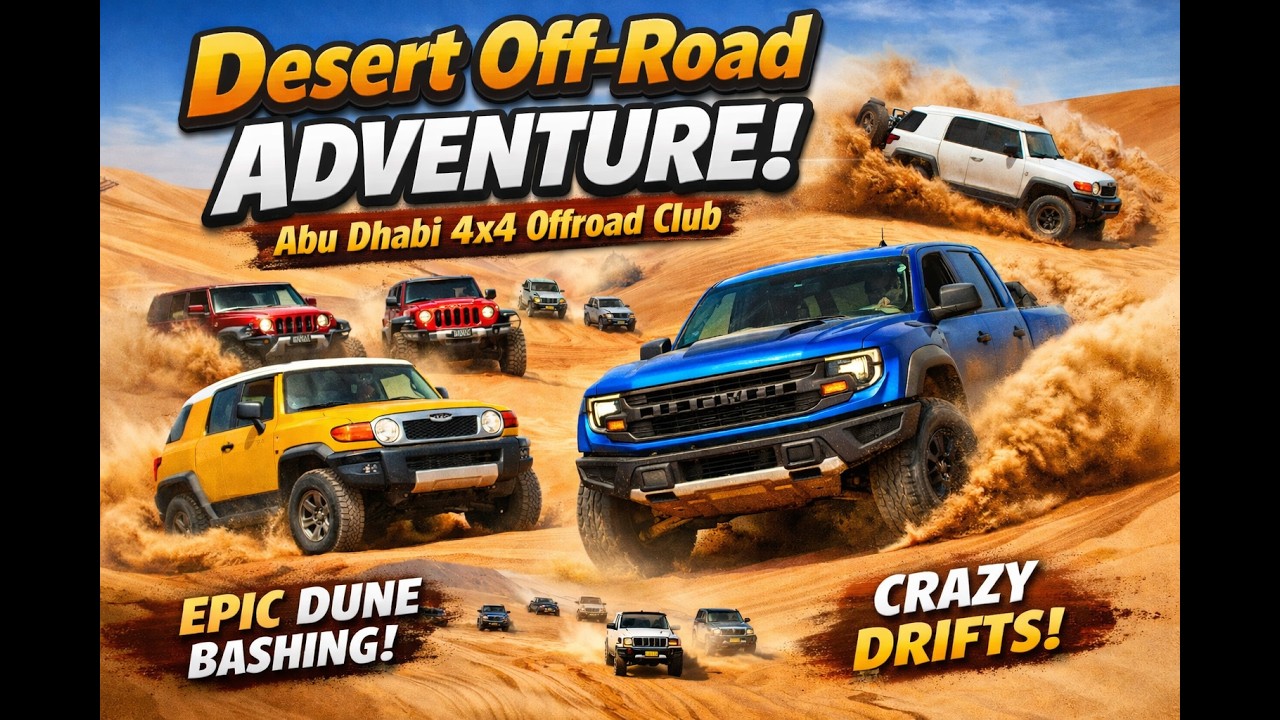 Desert adventure with AD4x4 near 