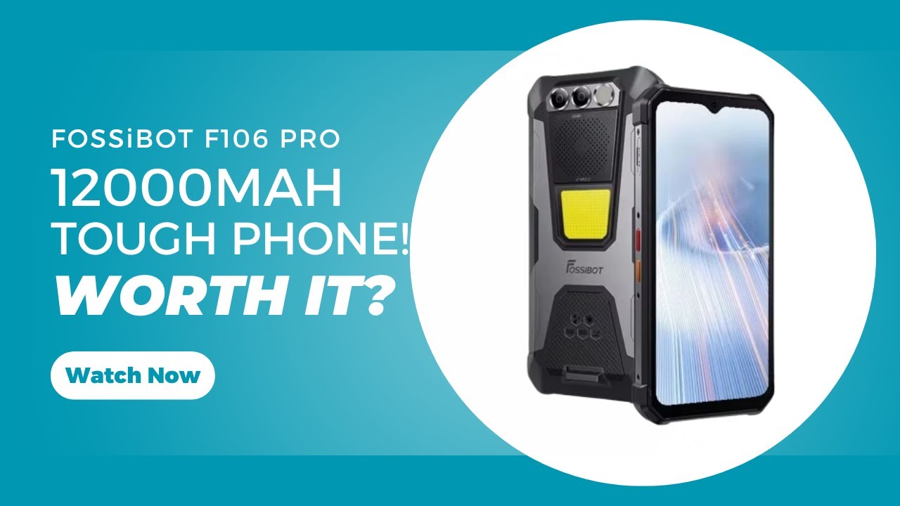 FOSSiBOT F106 PRO: 12000mAh TOUGH Phone! Worth It?