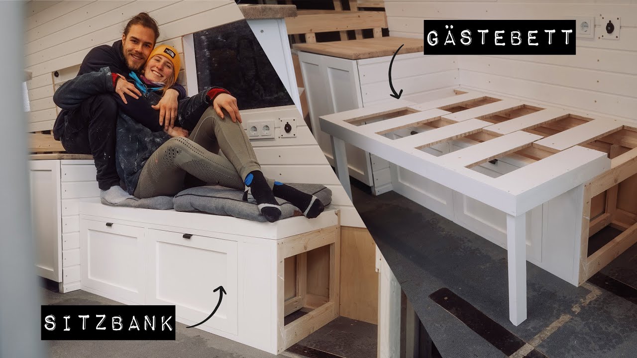 Sitzbank und Gästebett - Camper Ausbau | EP17