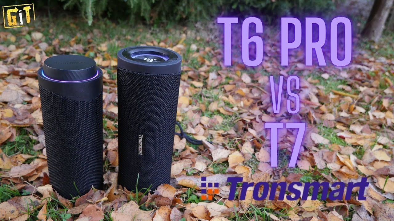 Tronsmart T7 vs Tronsmart T6 Pro - blind test i por&oacute;wnanie głośnik&oacute;w
