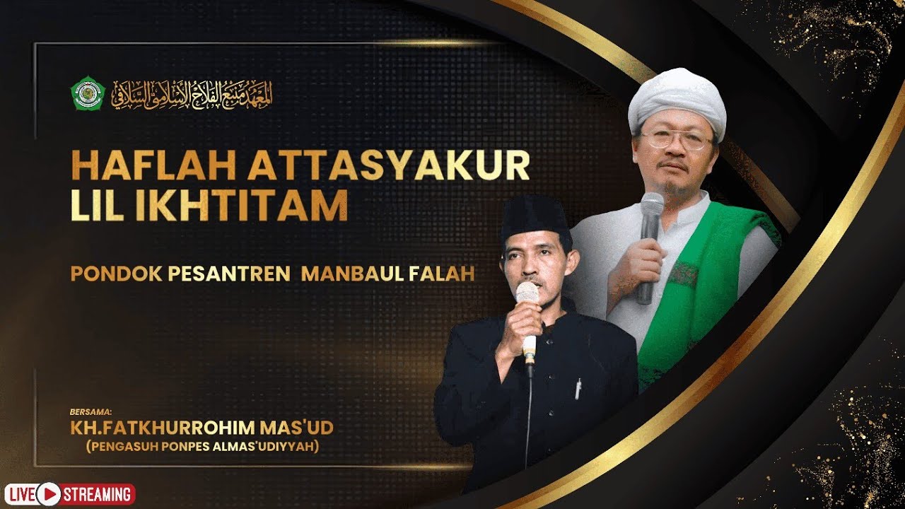 LIVE|HAFLAH AKHIRUSSANAH PP MANBA'UL FALAH KALIWINONG 2026