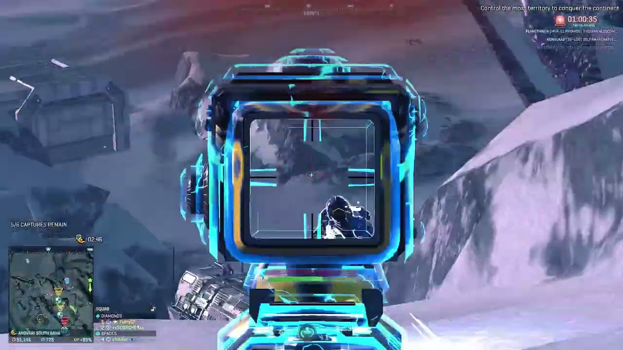 elusive minitage #4 (PlanetSide 2 Infiltrator Gameplay)