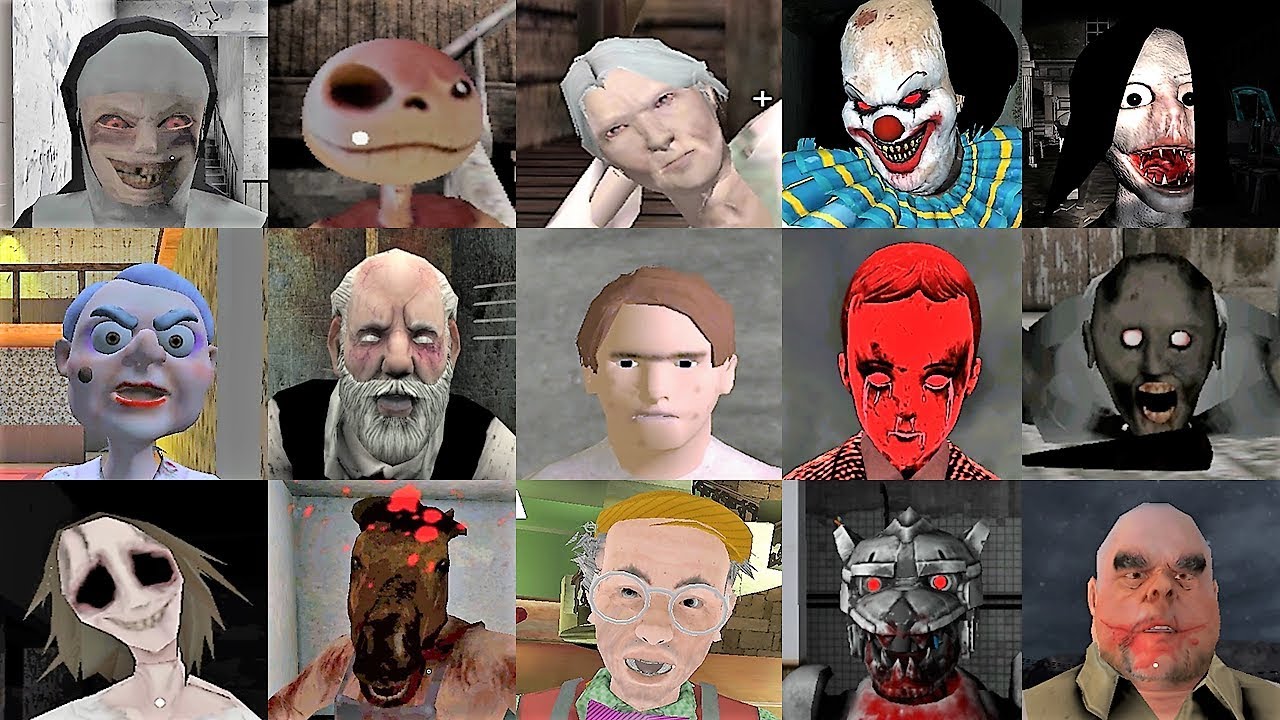 Hide & Caught Battle | Dread Teacher Granny Evil Kid Evil Nun It Clown Erich Sann Mr Meat & +