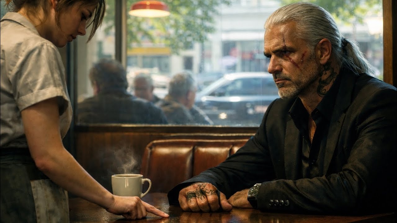 The Waitress Made a Silent Sign… What the Mafia Boss Did Next Shocked Everyone