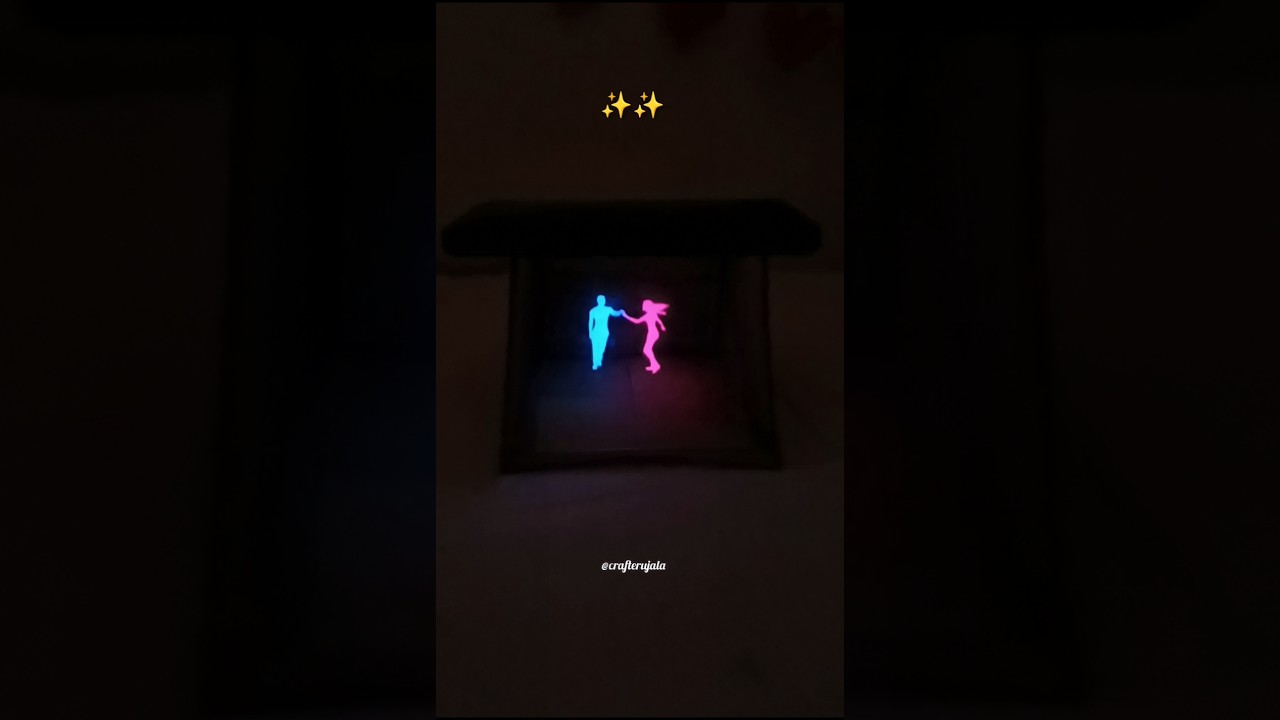 Diy Magical hologram box 🪄