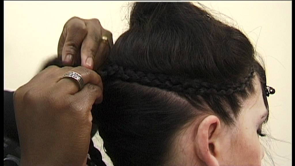 RECOGIDO con TRENZA