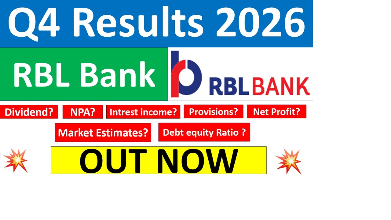 RBL Bank Q4 results 2026 | RBL Bank results today | RBL Bank Share News | RBL Bank Share latest news