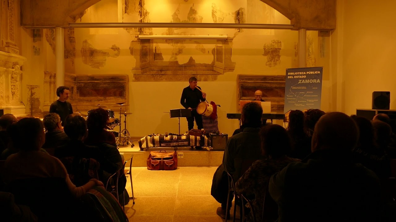 Tríada y Guareña #Tradinova en la Biblioteca Pública de Zamora. #Jambrinamusic