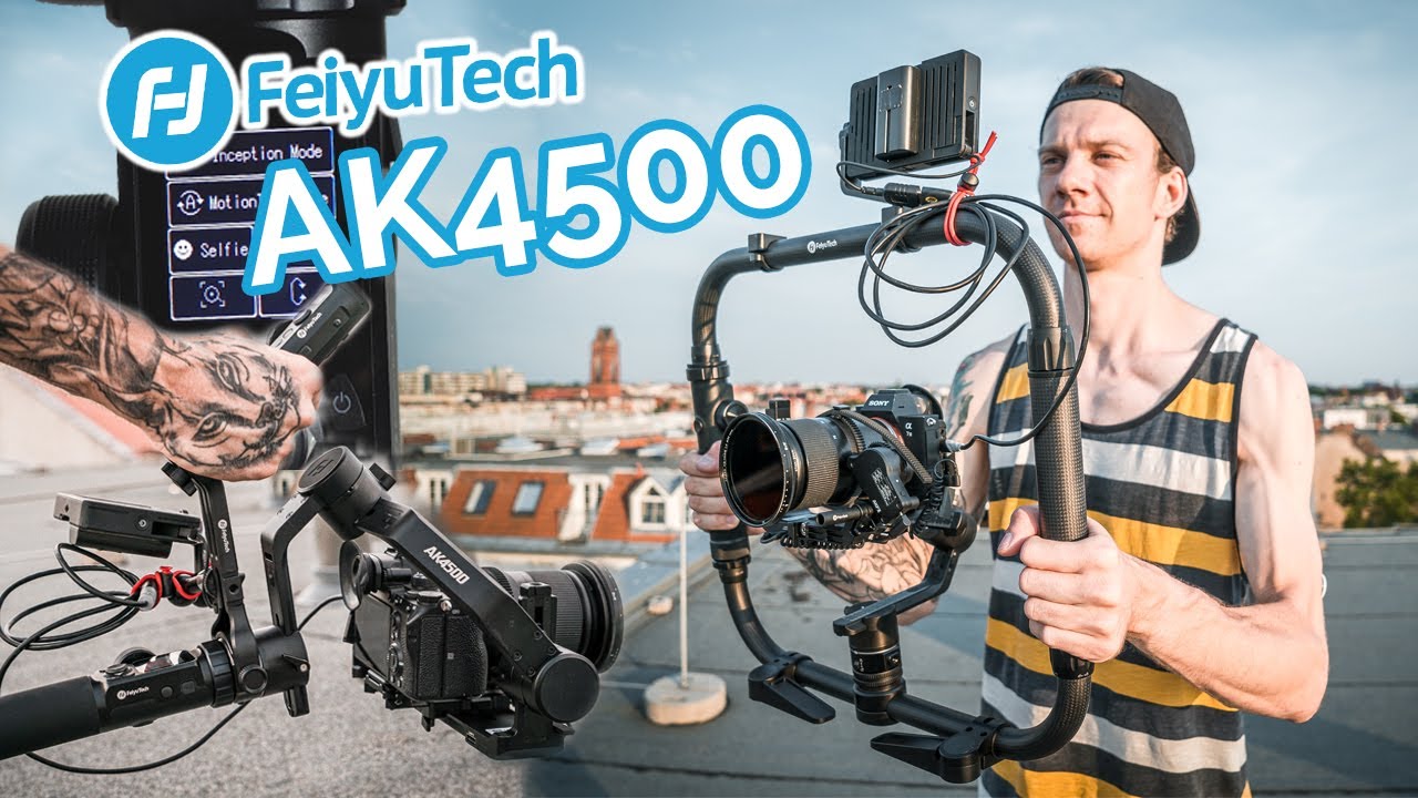 FeiyuTech AK4500 - FULL TUTORIAL How to setup the gimbal by Maik Kleinert 🎥