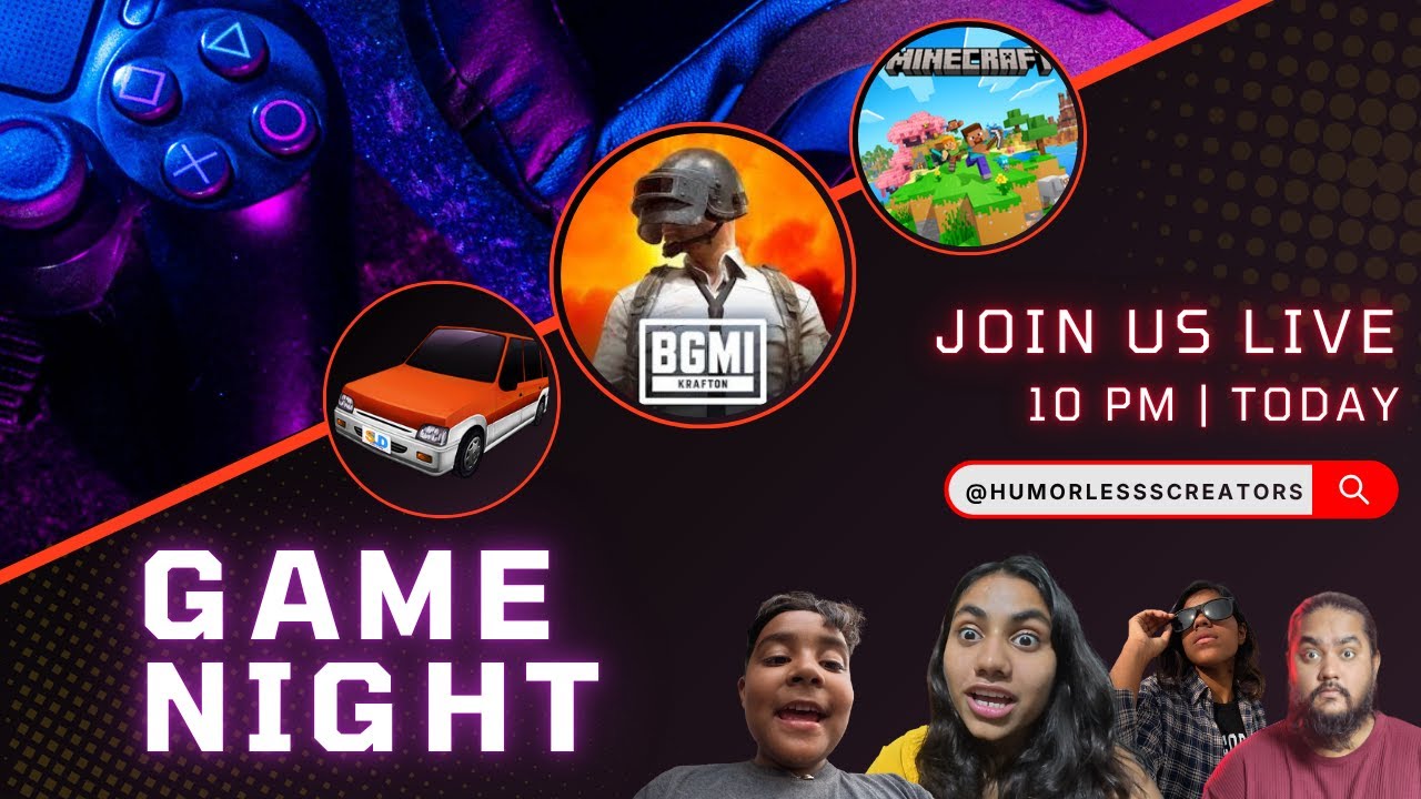 Sibling War LIVE: We’re Playing BGMI, DR Driving & Minecraft