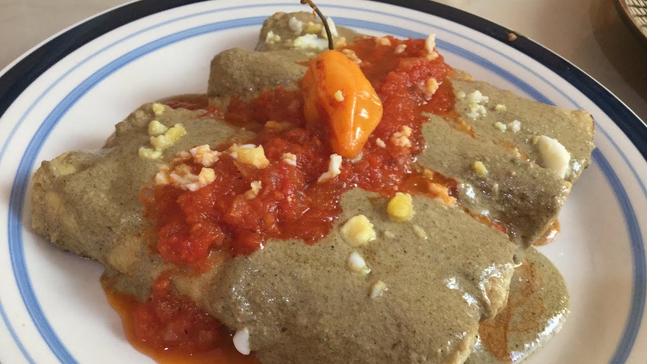 PAPADZULES/Receta tradicional YUCATECA