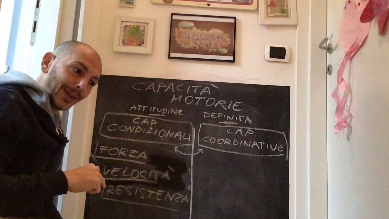 Lezione di teoria: le capacità motorie