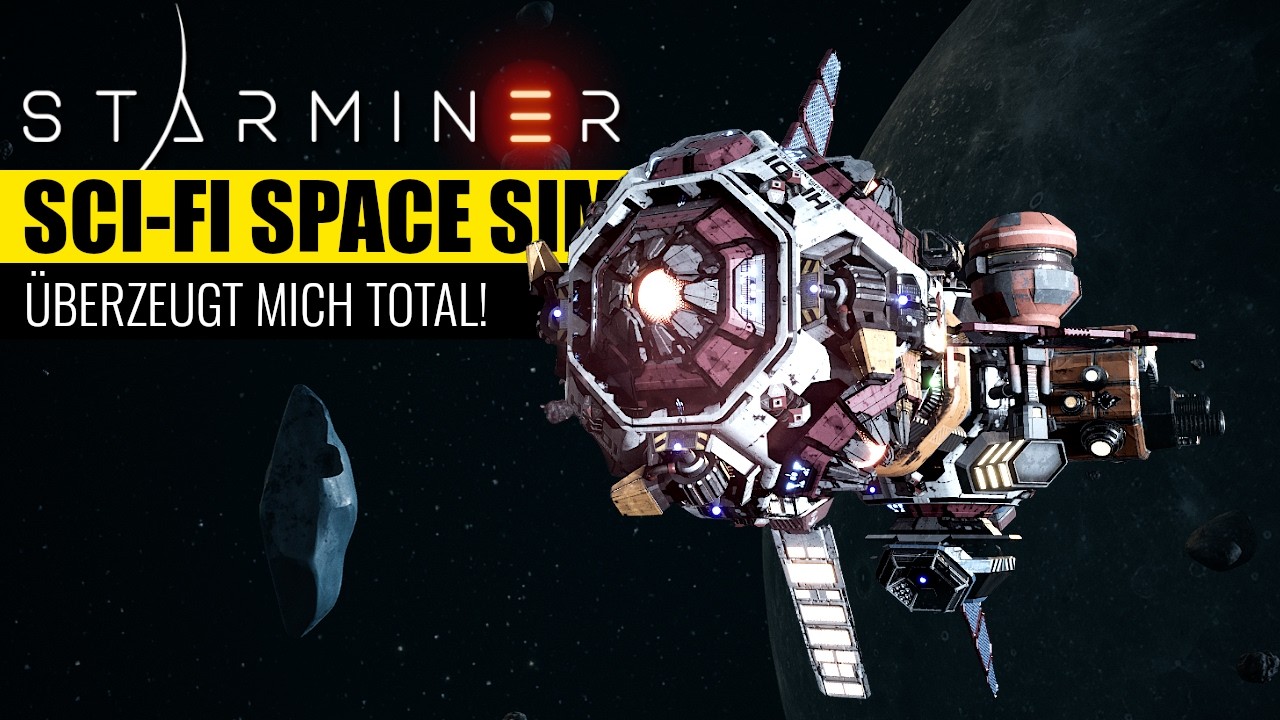 Eure ERSTEN SCHRITTE in dieser neuen kreativen Sandbox Weltraum Simulation! | STARMINER