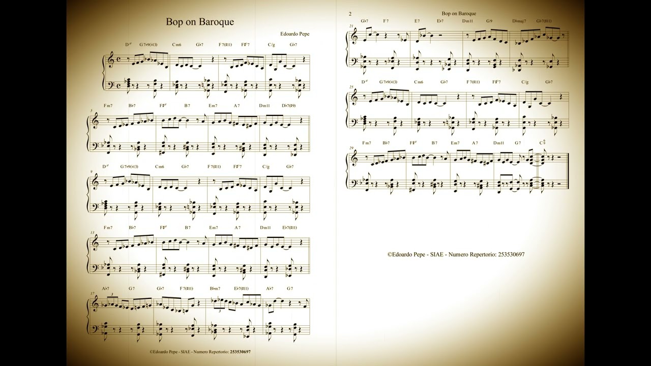 Bop on Baroque