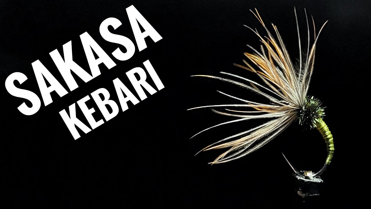 Costruzione Olive Sakasa Kebari mosca tenkara