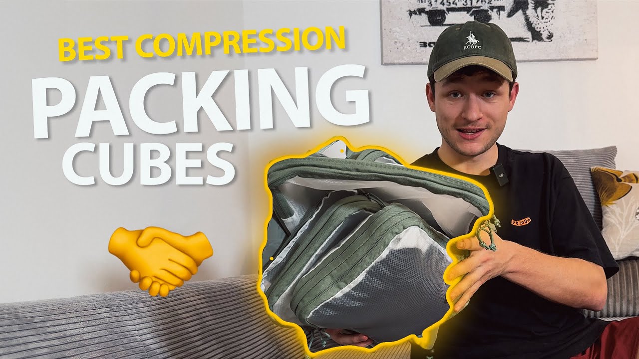 Die besten Packing Cubes f&uuml;rs Reisen 🧳 | ECOHUB Koffer Rucksack Organizer Kompression Set