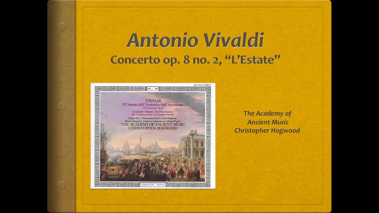 Vivaldi, Concerto op 8,2, 
