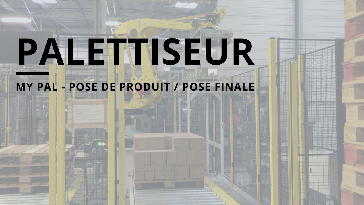 PALETTISEUR - Pose de produit / Pose finale