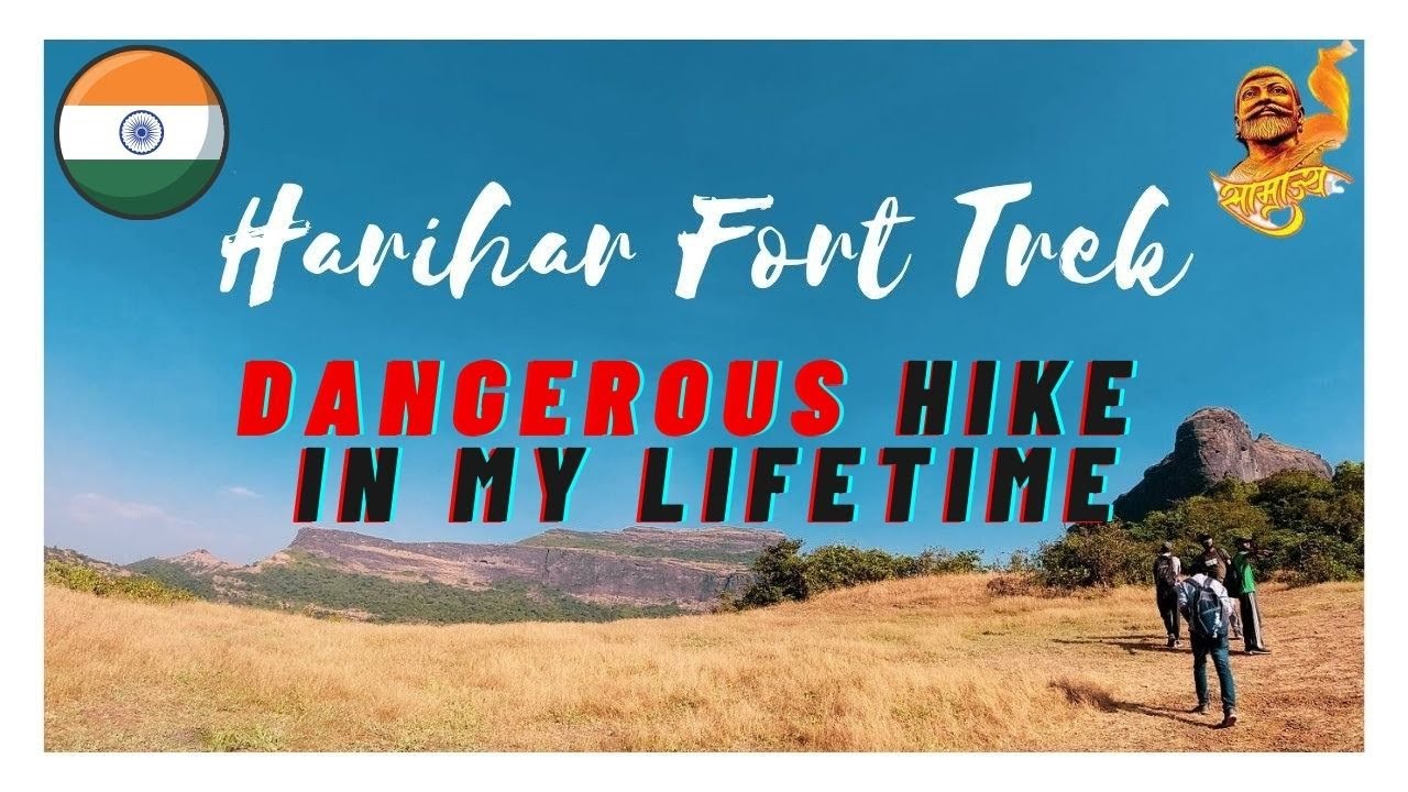 Harihar Fort Trek | Maratha Fort | Dangerous Hike in my Lifetime | DJI Osmo Action