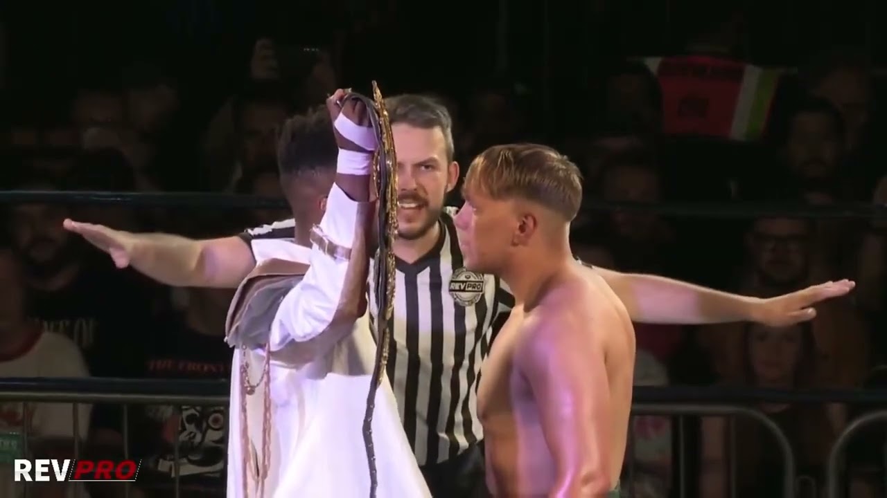 RevPro 12th anniversary - Michael Oku (c) vs. Luke Jacobs