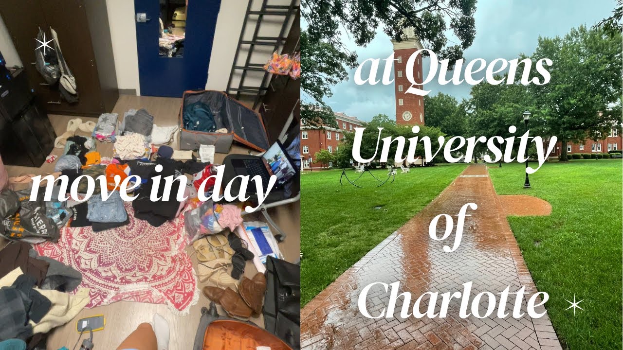 Fresh Start: Moving into Queens University of Charlotte | First Impressions🎓